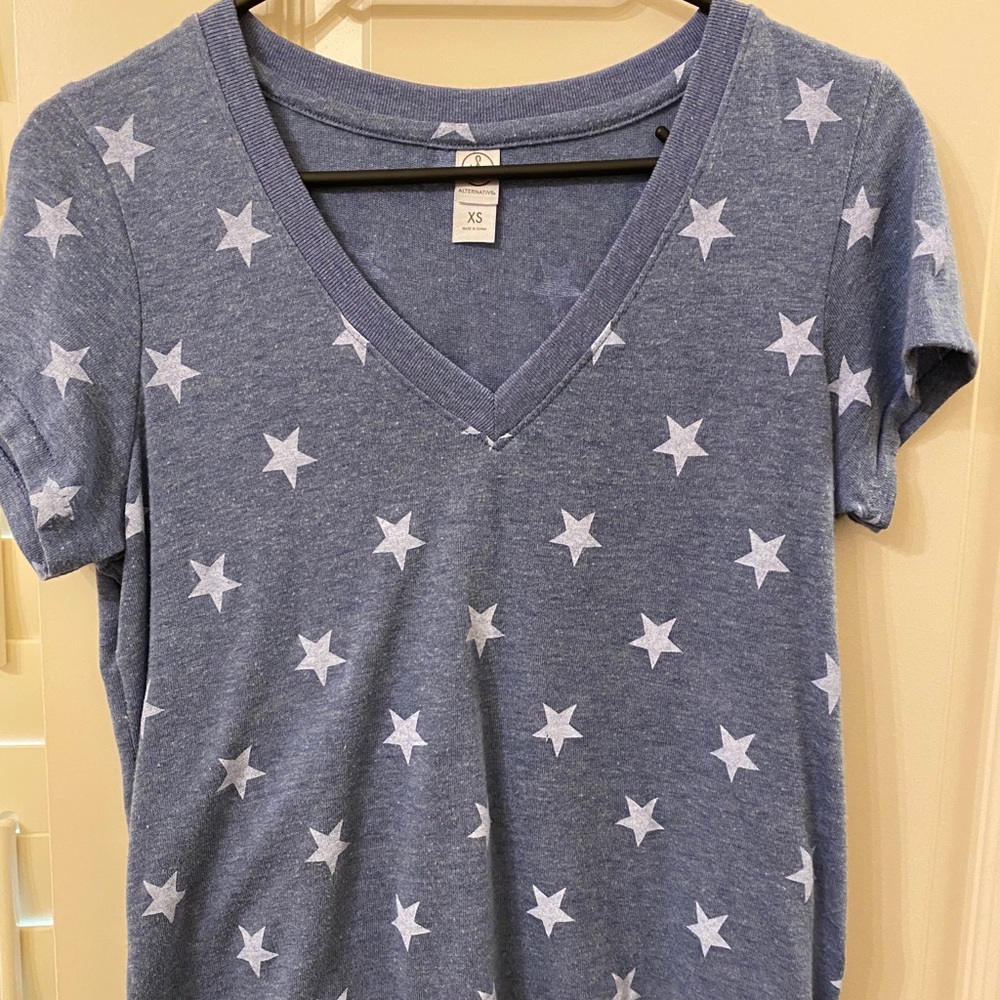 Alternative Star V-Neck Tee